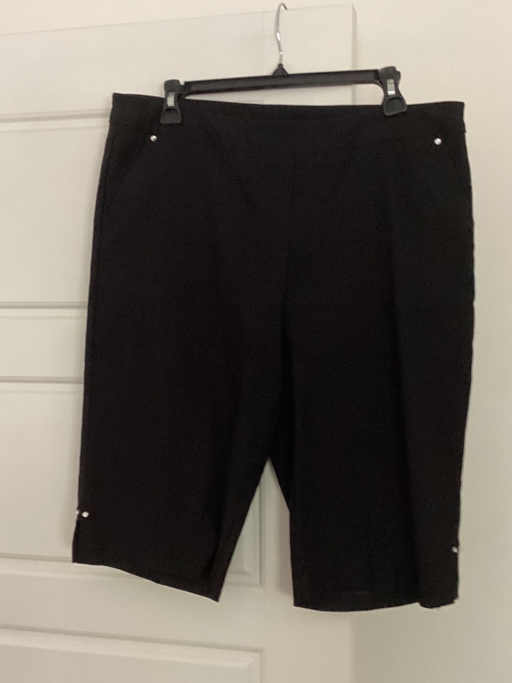 Tribal Black Womens Bermuda Shorts
